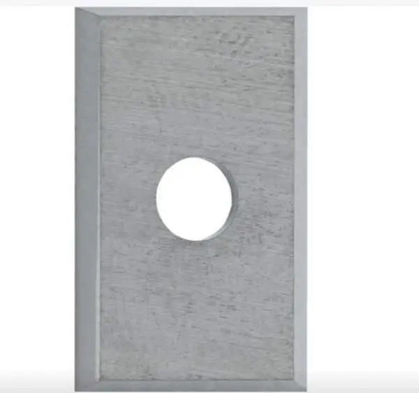 12 x 19 mm Wendeplatte für Hobelfräser