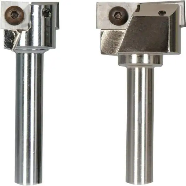 58,5 mm ✓ HM-Bestückter Planfräser mit Wendeplatten, Hobelfräser Z=2 4-Seitig