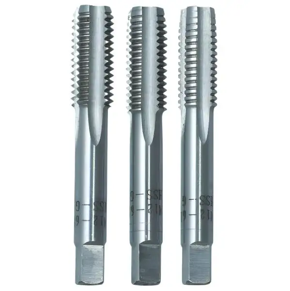 Gewindebohrer 29 teilig Set M3 - M12 Handgewindebohrer als Satz und Kernlochbohrer Gewinde