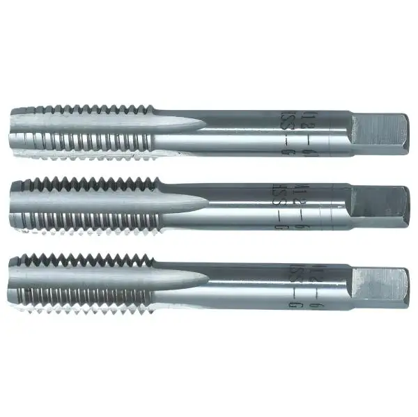 Gewindebohrer 29 teilig Set M3 - M12 Handgewindebohrer als Satz und Kernlochbohrer Gewinde