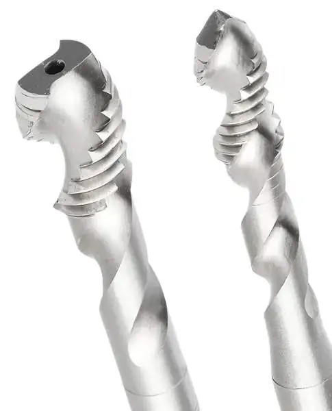 HSSE Maschinengewindebohrer 40°, Sackloch, DIN 371, ALU, 6H, Form C, Z=2