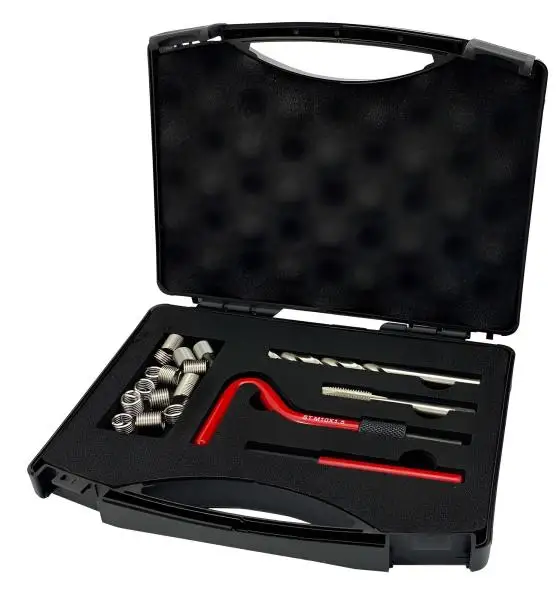 M12 Gewindereparatur Werkzeug Satz Helicoil AutoMotor 18 tlg.