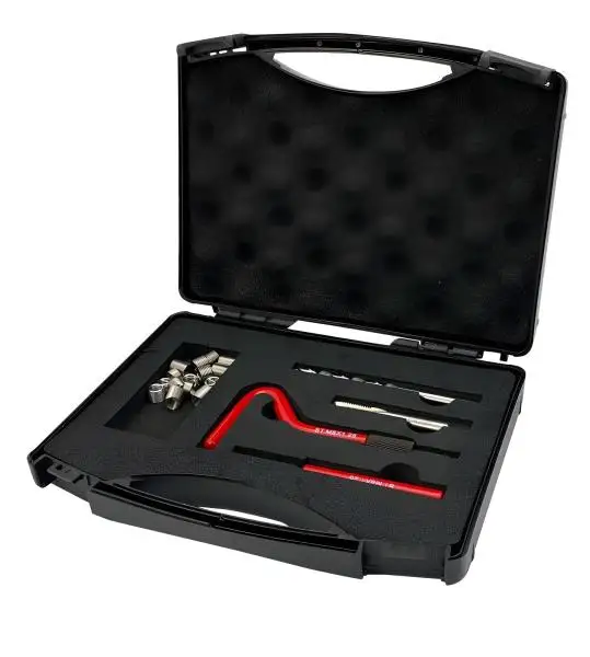 M12 Gewindereparatur Werkzeug Satz Helicoil AutoMotor 18 tlg.