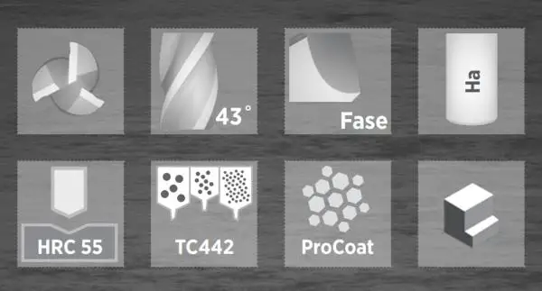 6,0 x 13 x 57 - d2=6 mm ✓ VHM Fräser 43° für Titanium, Edelstahl (VA) und Stahl Z=3 GoRill-Schaftfräser Inox-Fräser
