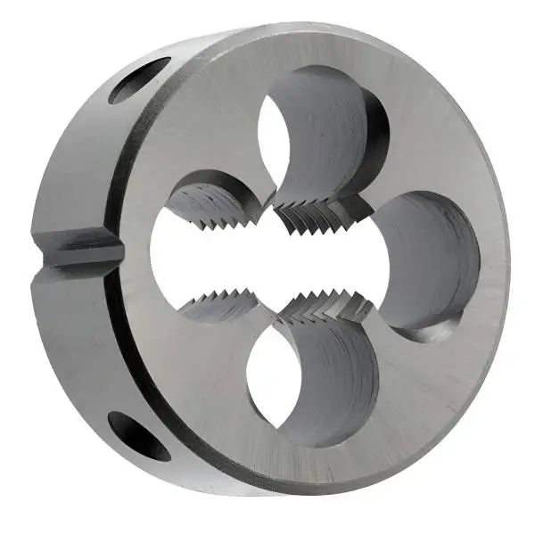 HSS-E Schneideisen für Stahl und Edelstahl (VA), DIN13, 6g Toleranz für metrisches Außengewinde