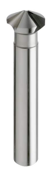 25 x 62 mm, d2=10 mm ✓ HSSE-Kegelsenker 120°, Senker, Entgratsenker, Z=3, blank