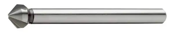 12,4 x 158 - d2=8 mm ✓ HSS-E Kegelsenker 90°, Senker überlang/extralang, Z=3, Form C, blank