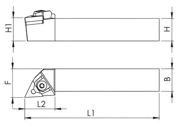 MTJNR Rechts oder MTJNL Links ✓ Klemmdrehhalter Drehhalter mit Anstellwinkel 93° für TNMG16 Wendeschneidplatten