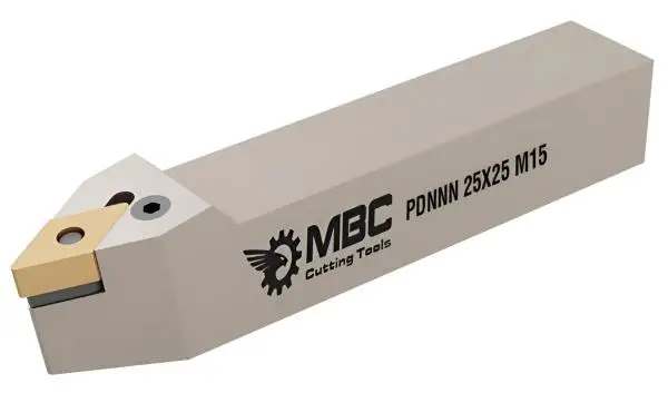 20 x 20 PDNNN Neutral ✓ Drehmeißel, Drehhalter 62,5° für DNMG15 Wendeplatten