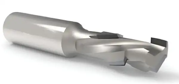 10,0 x 24,5 x 40 x 75 - d2=12 mm ✓ PKD Fräser Z=1+1, Holzfräser, Diamantfräser mit Stahlschaft, CNC Fräser