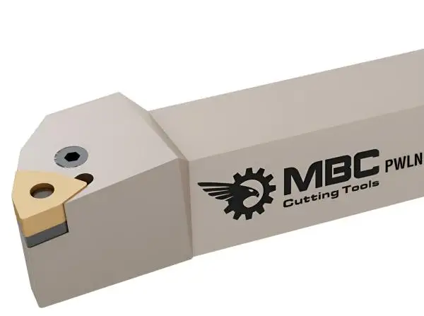 Drehhalter Drehstahl PWLNR oder PWLNL mit einem Anstellwinkel von 95° für WNMG Platten