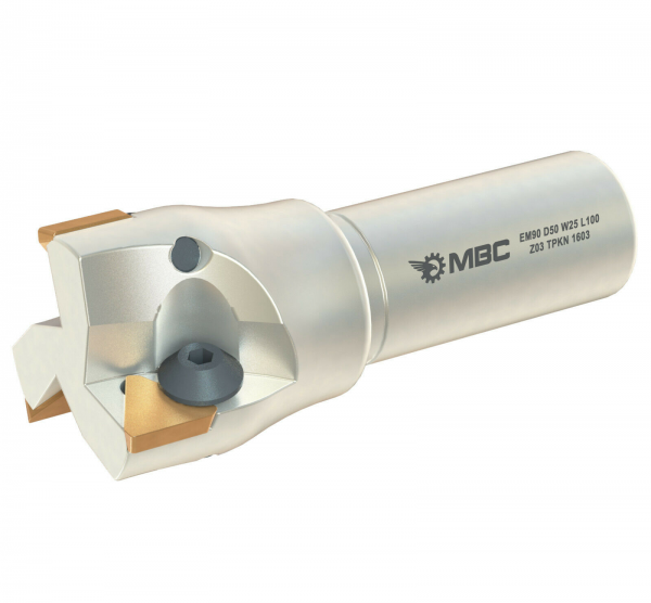 35 x 100 mm ✓ Schaftfräser für TPKN1603 Wendeplatten, Z=2