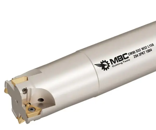 Schaftfräser, Wendeplattenfräser, Fräser für 3PKT 1004 mit Innenkühlung