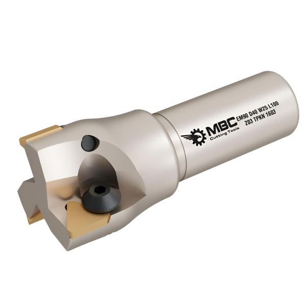 50 x 100 mm ✓ Schaftfräser für TPKN1603 Wendeplatten, Z=3