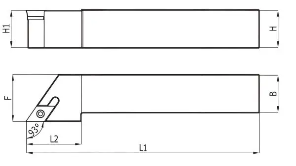 12 x 12 SDJCL Links ✓ Drehhalter für DCMT07 / DCGT07 Wendeplatten ISO Halter
