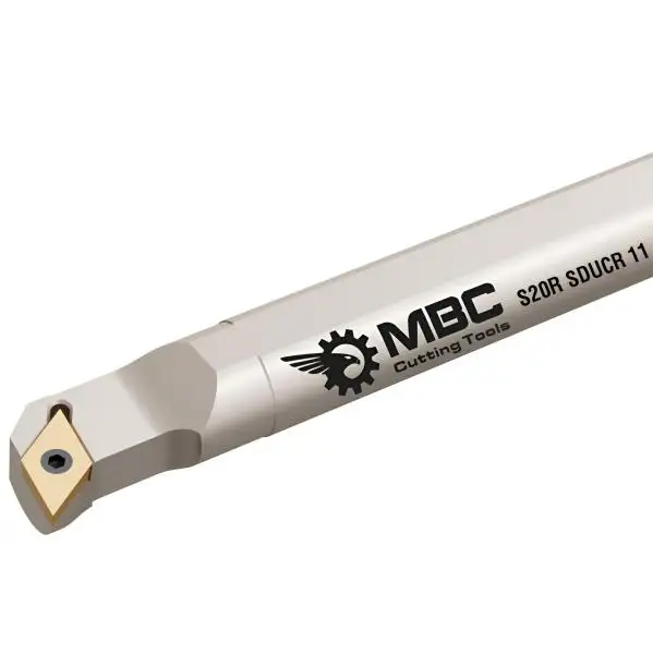 SDUCR oder SDUCL Bohrstange zum Innendrehen 93°, Rechts oder Links für DCMT und DCGT-Wendeplatten