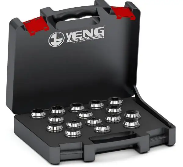 ER32 Präzisions-Spannzangen-Set 14 Stück: 3, 4, 5, 6, 7, 8, 9, 10, 12, 14, 15, 16, 18, 20 mm