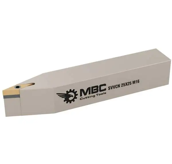 20 x 20 x 125 SVVCN ✓ Drehhalter 72,5° für VCMT16 / VCGT16 Wendeplatten Neutral ISO Halter