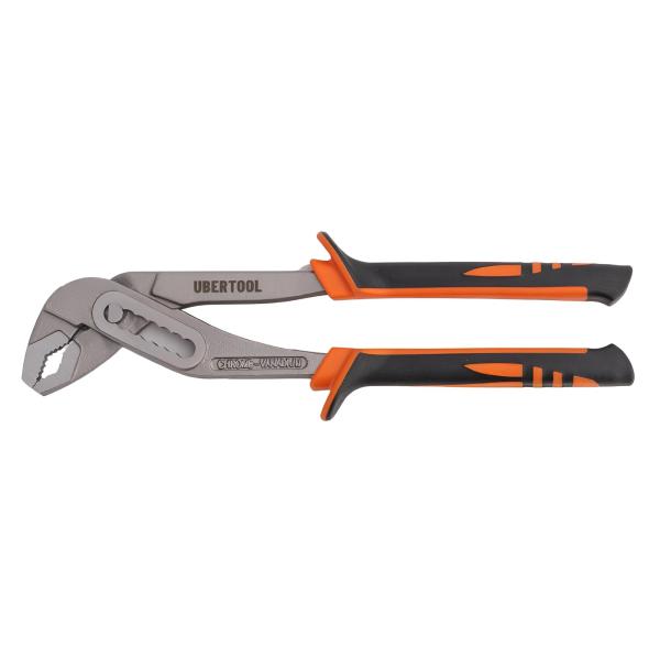 Verstellbare Wasserpumpenzange 230 mm mit gehärteten Backen für Rohre und Verschraubungen