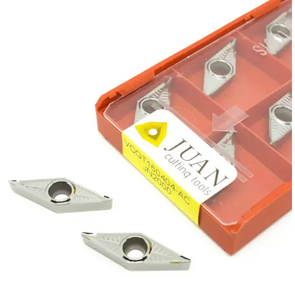 10 x VCGT160408 Wendeschneidplatten für Alu