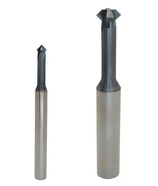 2,0 x 90° x 50 mm ✓ VHM Vor- und Rückwärtsentgrater Fasenfräser TiAlN