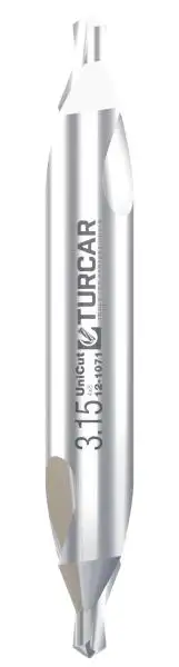 VHM-Zentrierbohrer 60°, Typ N, Form A, HA-Schaft ähnlich DIN333