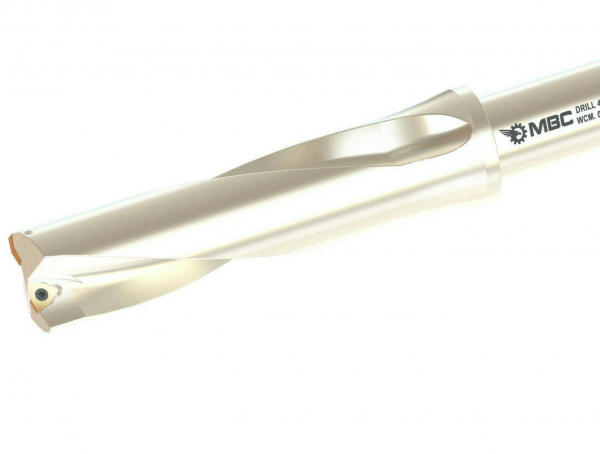 Vollbohrer, Wendeplattenbohrer bzw. U-Drill Ø 22,0 mm mit 5xD Länge für WCMX Platten