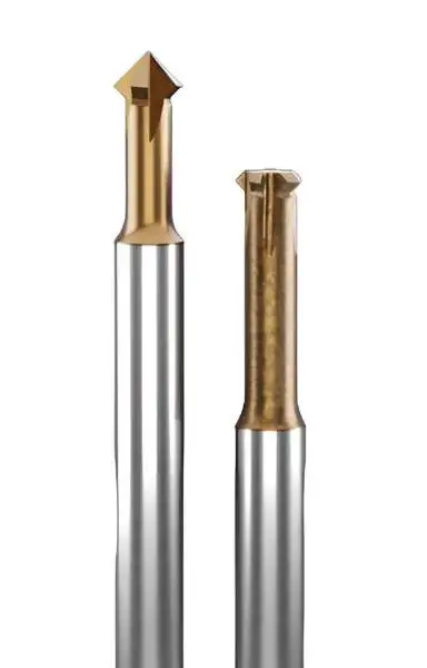 VHM Vor- und Rückwärtsentgrater überlanger Fasenfräser, Entgrater mit TiSiN Beschichtung