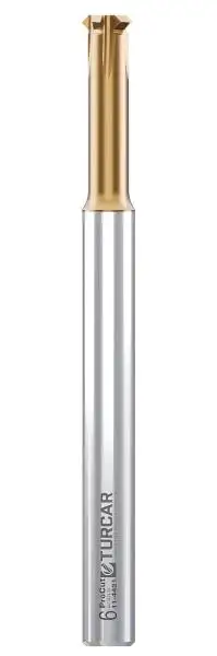 3,0 x 90° x 75 mm ✓ VHM Vor- und Rückwärtsentgrater überlanger Fasenfräser, Entgrater mit TiSiN Beschichtung