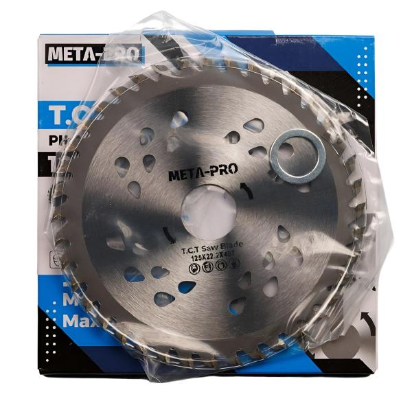 Sägeblatt Holz 125 mm Z:40 für saubere Schnitte in Holz und Laminat