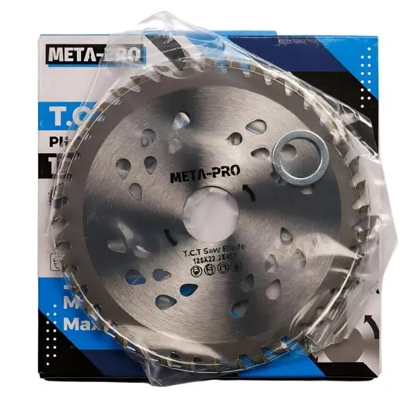 Holzsägeblatt 125 mm Hartmetallbestückt Z=40 ✓ Präzisionssägeblatt für Holz & Laminat, Bohrung 22,2 mm