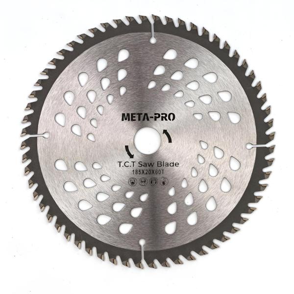 Präzisions Kreissägeblatt Holz 185 mm Z=60 für Laminat und Spanplatten