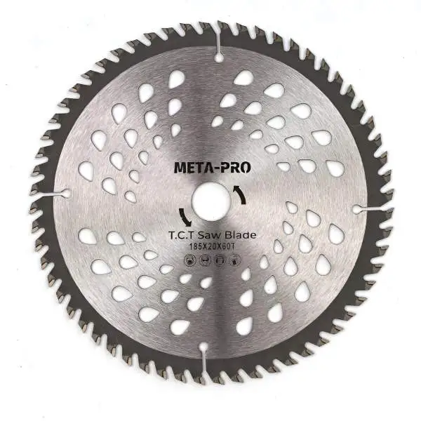 Holzsägeblatt 185 mm Hartmetallbestückt Z=60 ✓ Präzisionssägeblatt für Holz & Laminat, Bohrung 20 mm