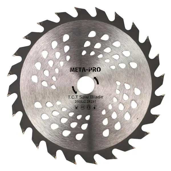 Holzsägeblatt 200 mm Hartmetallbestückt Z=24 ✓ Präzisionssägeblatt für Holz & Laminat, Bohrung 22,2 mm