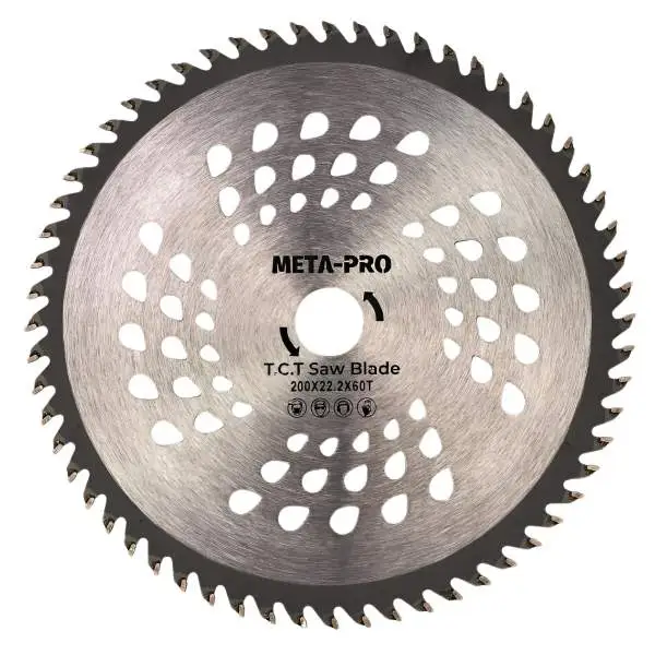 Holzsägeblatt 200 mm Hartmetallbestückt Z=60 ✓ Präzisionssägeblatt für Holz & Laminat, Bohrung 22,2 mm