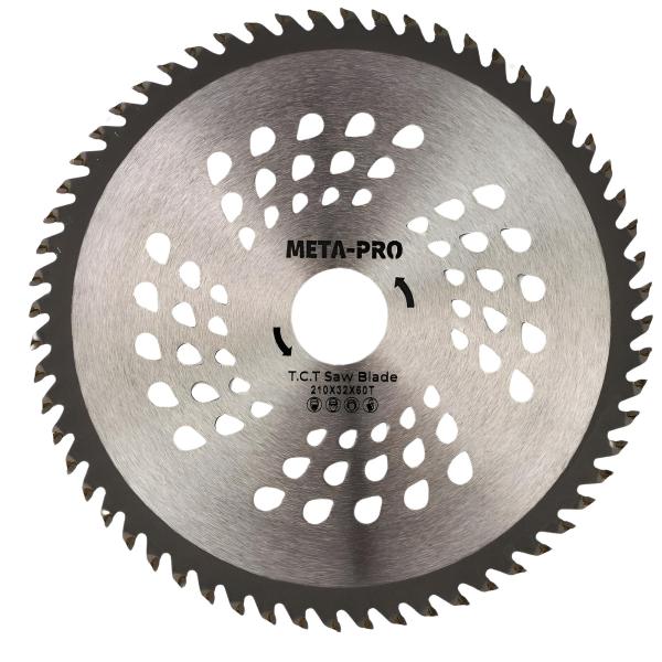 Kreissägeblatt 210 mm mit Z=60 für saubere Schnittkanten bei Möbelbau und Tischlerarbeiten