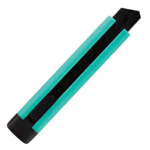 Cuttermesser 18 mm mit SK5 Abbrechklinge grün ✓ Tapetenmesser Profi CR-V Stahl