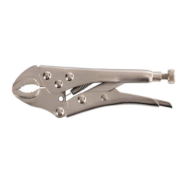 Klemmzange mit ovalen Backen für Schweißarbeiten und Montage