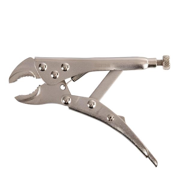 Spannzange Mors vernickelt mit Schnellspannmechanismus für Metallarbeiten