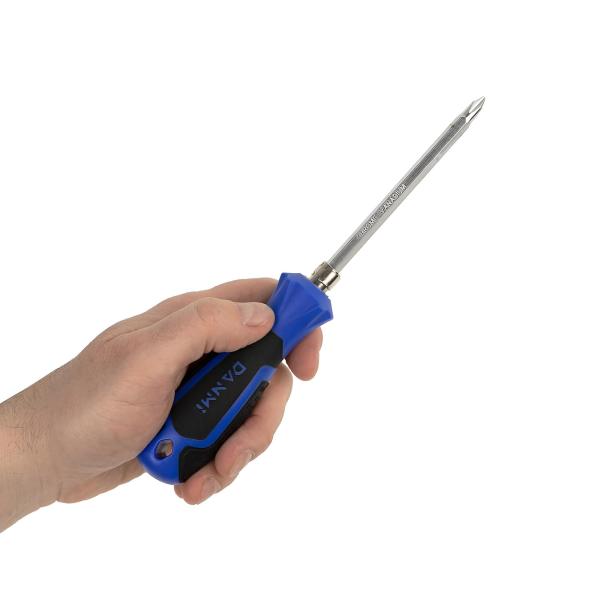 Ausziehmechanismus Schraubendreher mit Arretierung Nahaufnahme