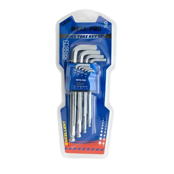 Sechskant Inbusschlüssel Set lang 1,510 mm METAPRO