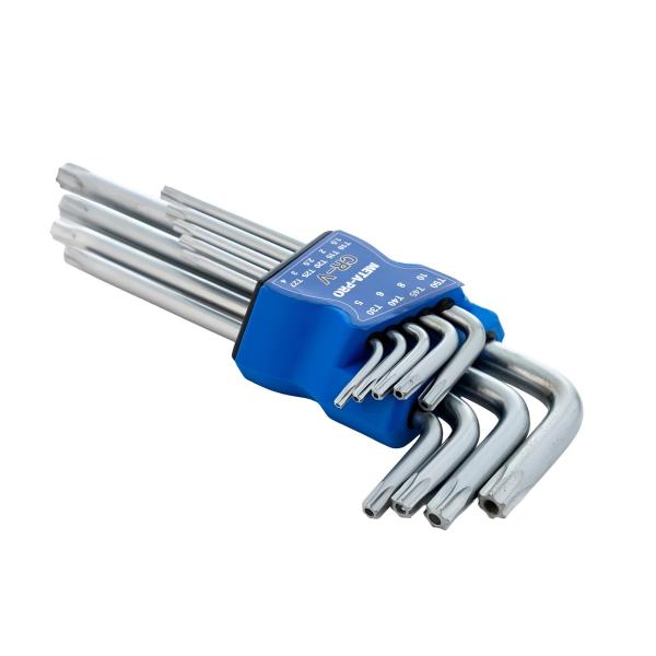 9er Torx Schlüssel Set mit langem Schaft für Werkstatt und Auto