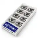 10 x APKT1604 Wendeplatten, Fräswendeplatten für Aluminiumbearbeitung GEFRABO