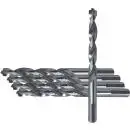 HSS-G Spiralbohrer mit Zentrierspitze im 5er Set  selbstzentrierender Hochleistungs-Metallbohrer für präzise Bohrungen in Stahl und Metall.
