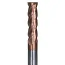 Hochwertiger VHM Fräser, Schaftfräser, überlang, mit vier Schneiden TiSiN Beschichtung (PVD) NEU, 3/ 4/ 5/ 6/ 8/ 10/ 12 /16 mm, extralang der Marke GEFRABO