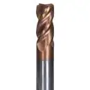 VHM Schaftfräser mit Eckenradius, Kopierfräser, Torusfräser Z=4, TiSiN