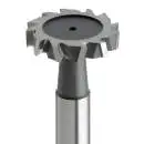 Hochwertiger HSSE-Schlitzfräser, T-Fräser, T-Nutenfräser gerade verzahnt, DIN850, Typ N, HB Schaft