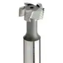 HSSE-T-Nuten-Fräser, kreuzverzahnt, DIN 851, blank