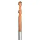 VHM-Radiusfräser 30°, Z=2, Vollradiusfräser Spezialbeschichtet, XXL, Überlang