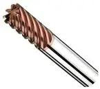 4,0 x 8 x 58 - d2=6 mm ✓ VHM-Formenbau-Spezial-Schaftfräser 45°, Z=6, Beschichtet bis 70 HRC